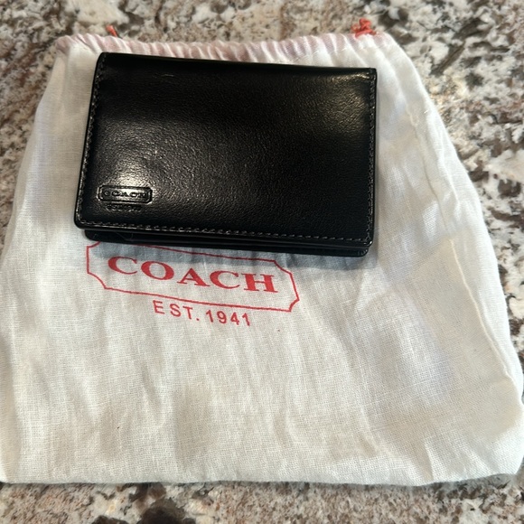 Coach compact leather wallet - Picture 5 of 10